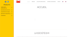 Desktop Screenshot of emi-fermetures.fr